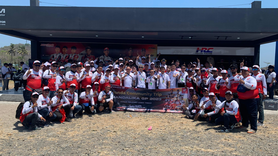 Bikers Pekanbaru Nobar MotoGP di Mandalika Bersama Bikers se Indonesia