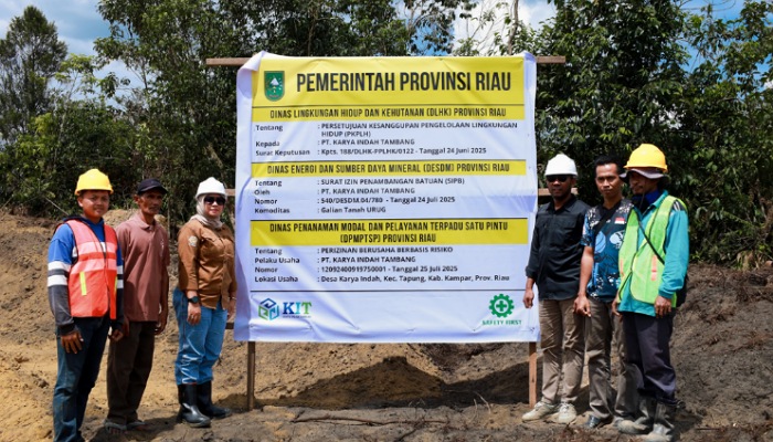 Miliki Izin Lengkap, PT Karya Indah Tambang Resmi Beroperasi di Kecamatan Tapung