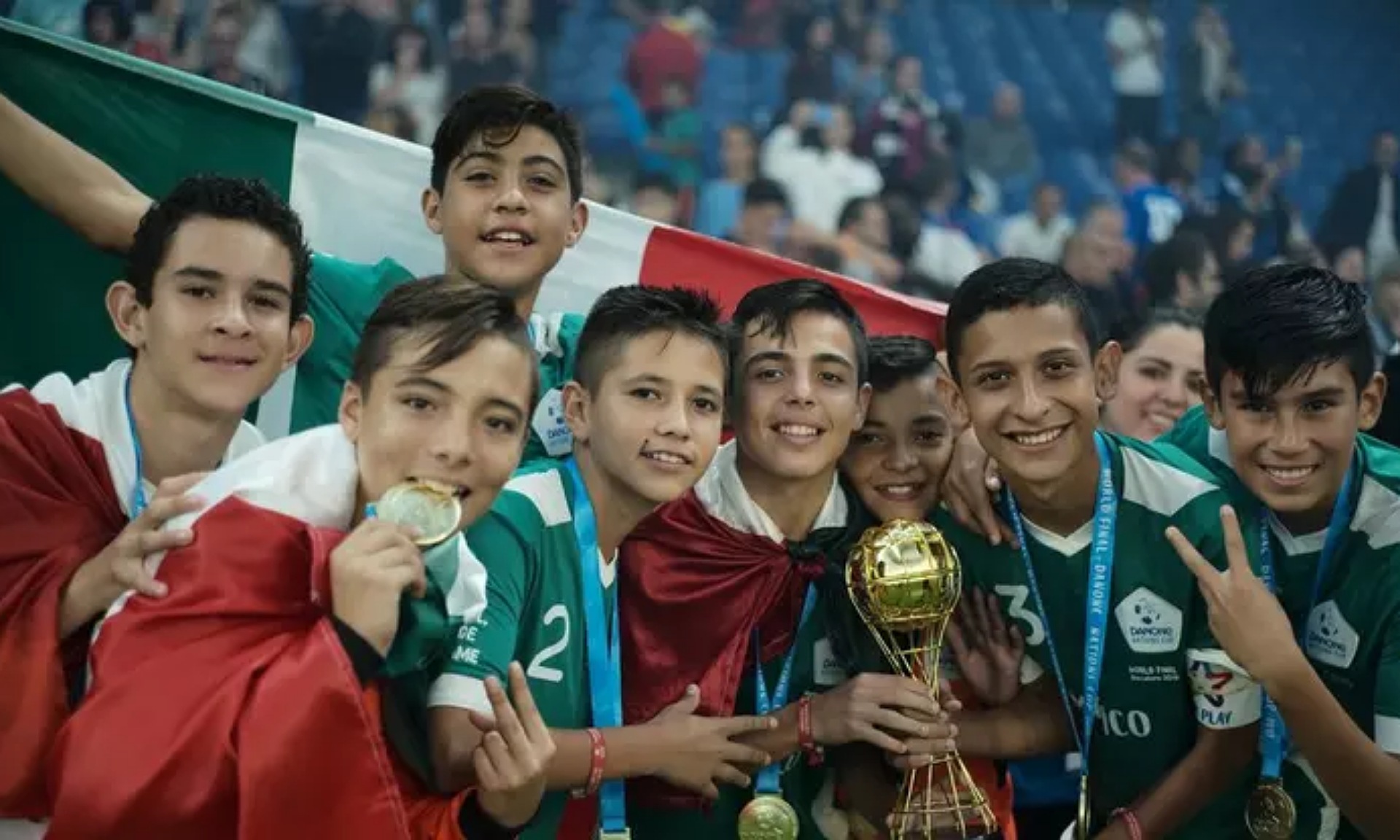 Kalahkan Spanyol, Meksiko Raih Trofi Juara Danone Nations Cup 2019