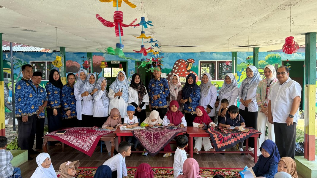 BRK Syariah dan Dispersip Dumai Perkuat Literasi Keuangan dan Budaya Membaca di Kalangan Pelajar
