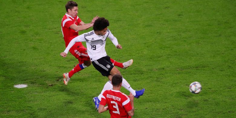 Jerman Menang atas Rusia, 2 Pemain Dapat Pujian