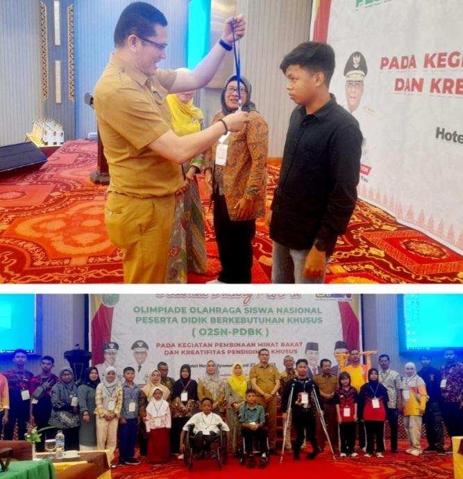 Adu Kebolehan dan Ketangkasan, 84 Siswa SLB di Riau Ikuti O2SN PDBK Provinsi