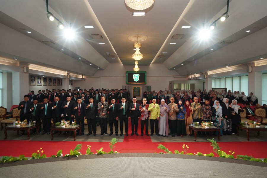 Sinergi Bersama, UIR lantik Pejabat Stuktural dilingkungan Kampus