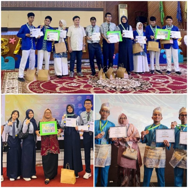 Guru Pembimbing SMAN 8 Pekanbaru Hantarkan Siswanya Raih Medali di OBI dan LCTK 2025
