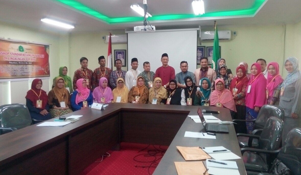Kepala Sekolah dan Bendahara di Lingkungan YLPI Ikut Workshop Standar Keuangan, Nurman: