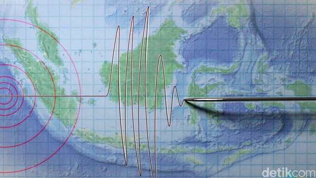 Gempa M 6,4 Guncang Maluku Tenggara