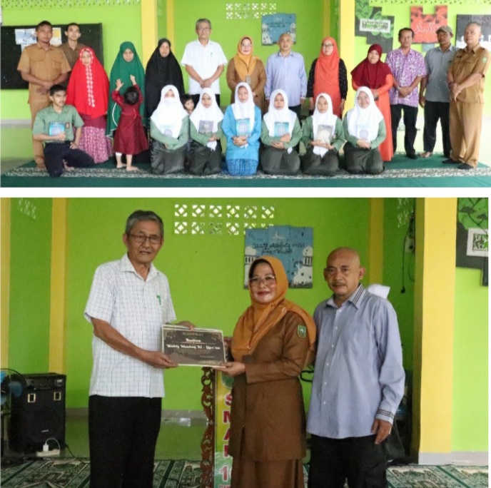 KWQ Salurkan Al Qur’an Wakaf kepada Siswa Tahfidz SMAN 16 Pekanbaru
