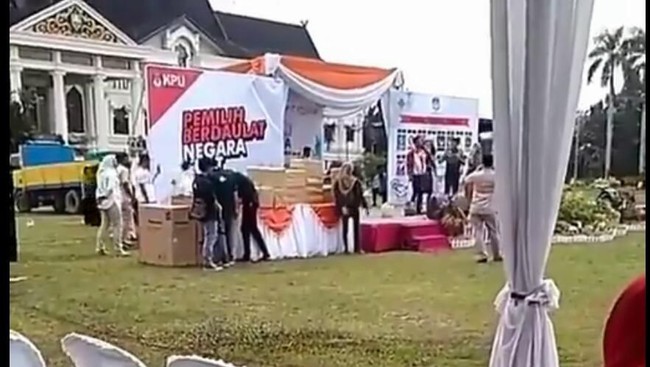 Viral '2019 Ganti Presiden' di Acara KPU Jambi, Ini Faktanya