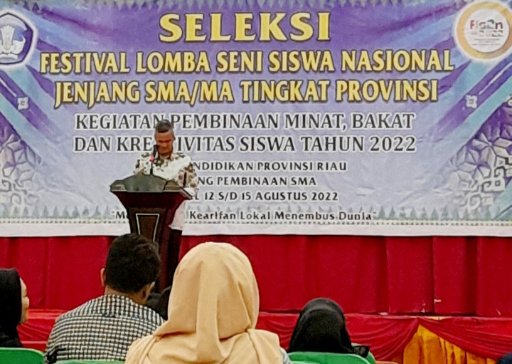 Ini Nama Pemenang FLS2N SMA/MA Tingkat Provinsi, Plt Kadisdik: Mereka  Wakili Riau ke FLS2N Nasional