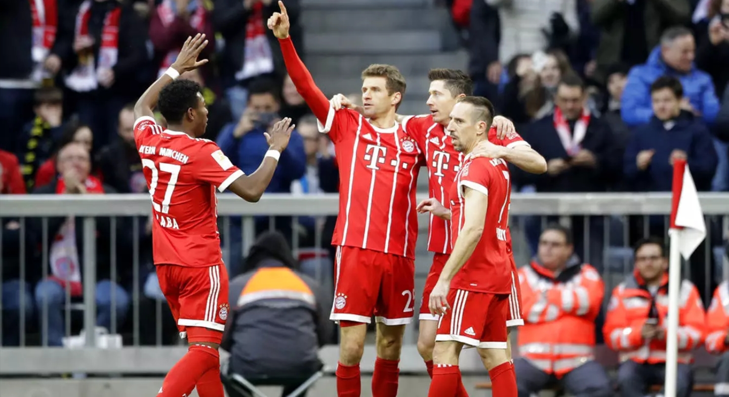 Bayern Munchen Pesta Setengah Lusin Gol Lawan Dortmund