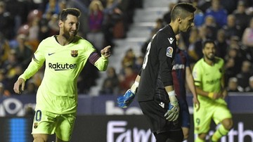 Gawang Levante Favorit Lionel Messi