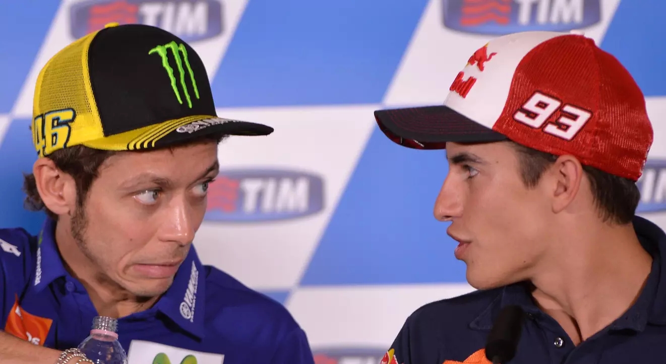 Valentino Rossi Tuding Marc Marquez Merusak MotoGP