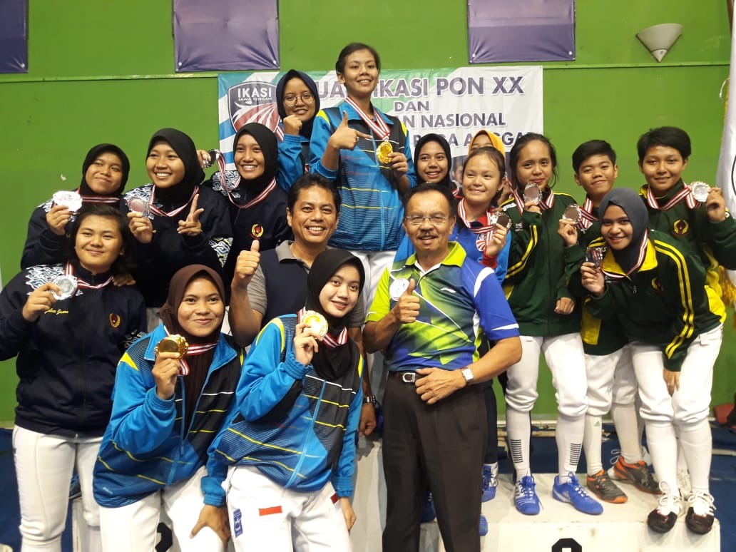 Juara Umum di Pra PON 2019, Anggar Riau Loloskan 20 Atlet