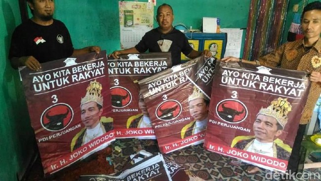 'Raja Jokowi' Banyumas Ternyata Dipasang Pro-Jokowi