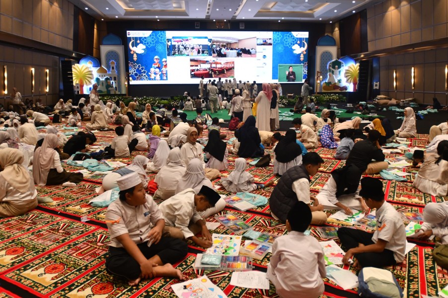 SEBARAN 5.0: Ketika 1.000 Anak Yatim Bebas  Memilih Sendiri Baju Lebaran Impian Mereka