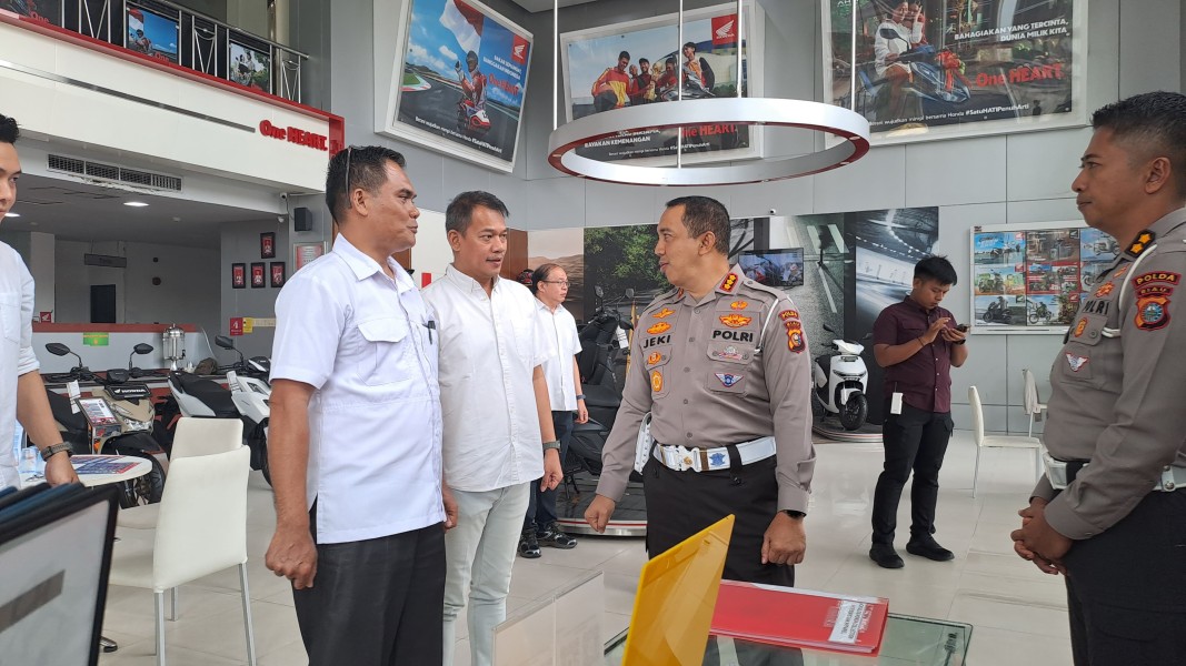 Dirlantas Polda Riau Kunjungi PT Capella Dinamik Nusantara Riau, Perkuat Sinergi Kampanye #Cari_Aman Berkendara
