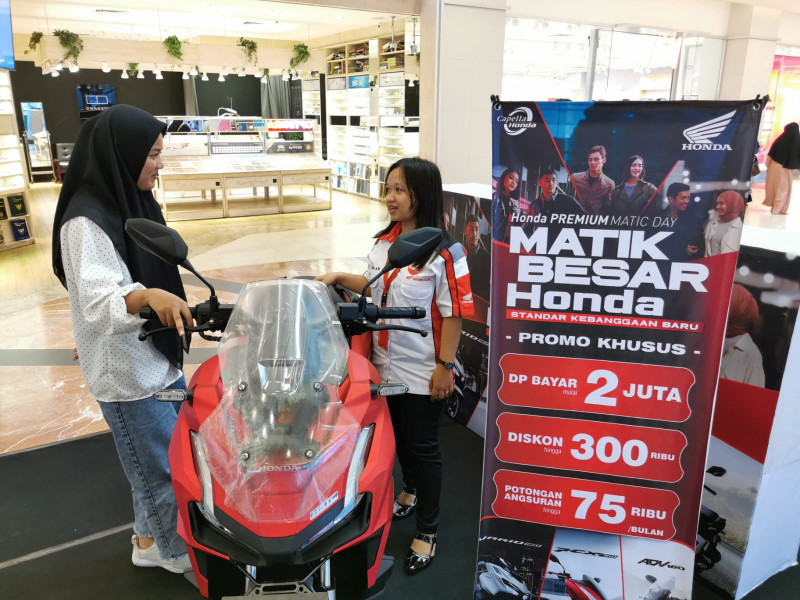 CDN Riau Berikan Program Khusus Untuk Pecinta skutik Premium Honda