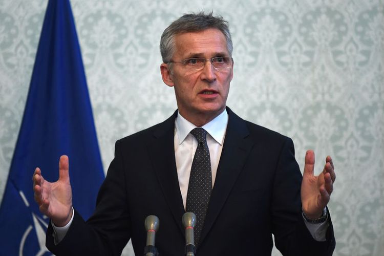 NATO dan Ukraina Bicarakan Ketegangan dengan Rusia