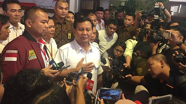 Prabowo: Deklarasi Capres Kalau Ada Tiket, Sekarang Belum Ada Tiket