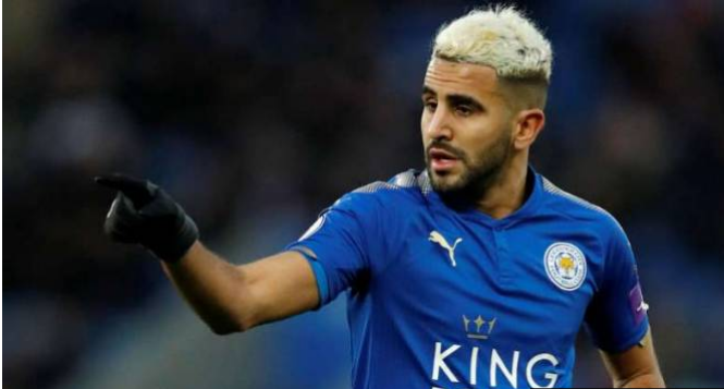 ManCity Buru Bintang Leicester Riyad Mahrez