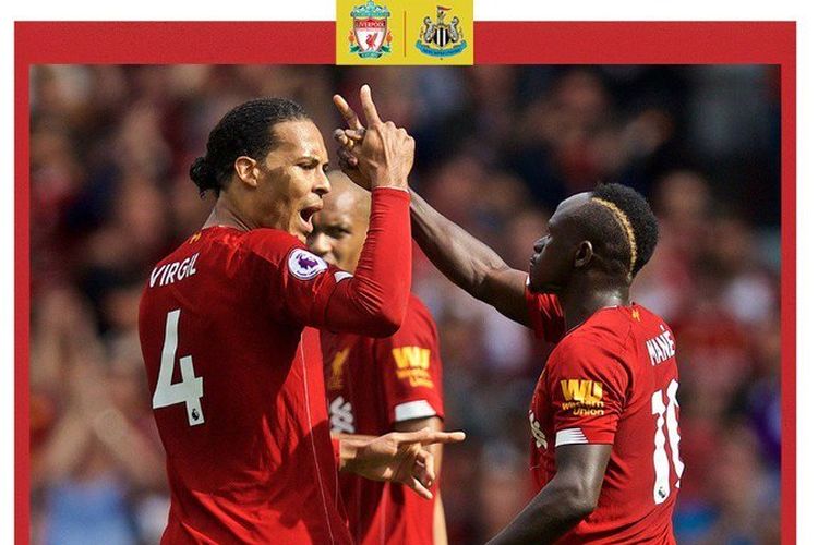 Liverpool Kalahkan Newcastle 3-1 di Anfield