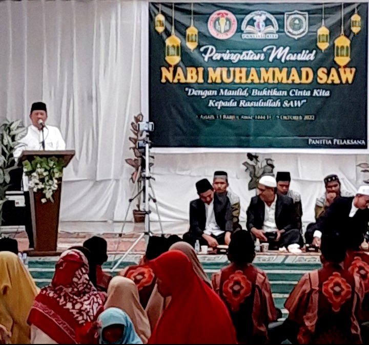 Satgas PANTAS Riau, KKBR dan PGRI Peringati Maulid Nabi Muhammad SAW dan Santuni Anak Yatim Piatu