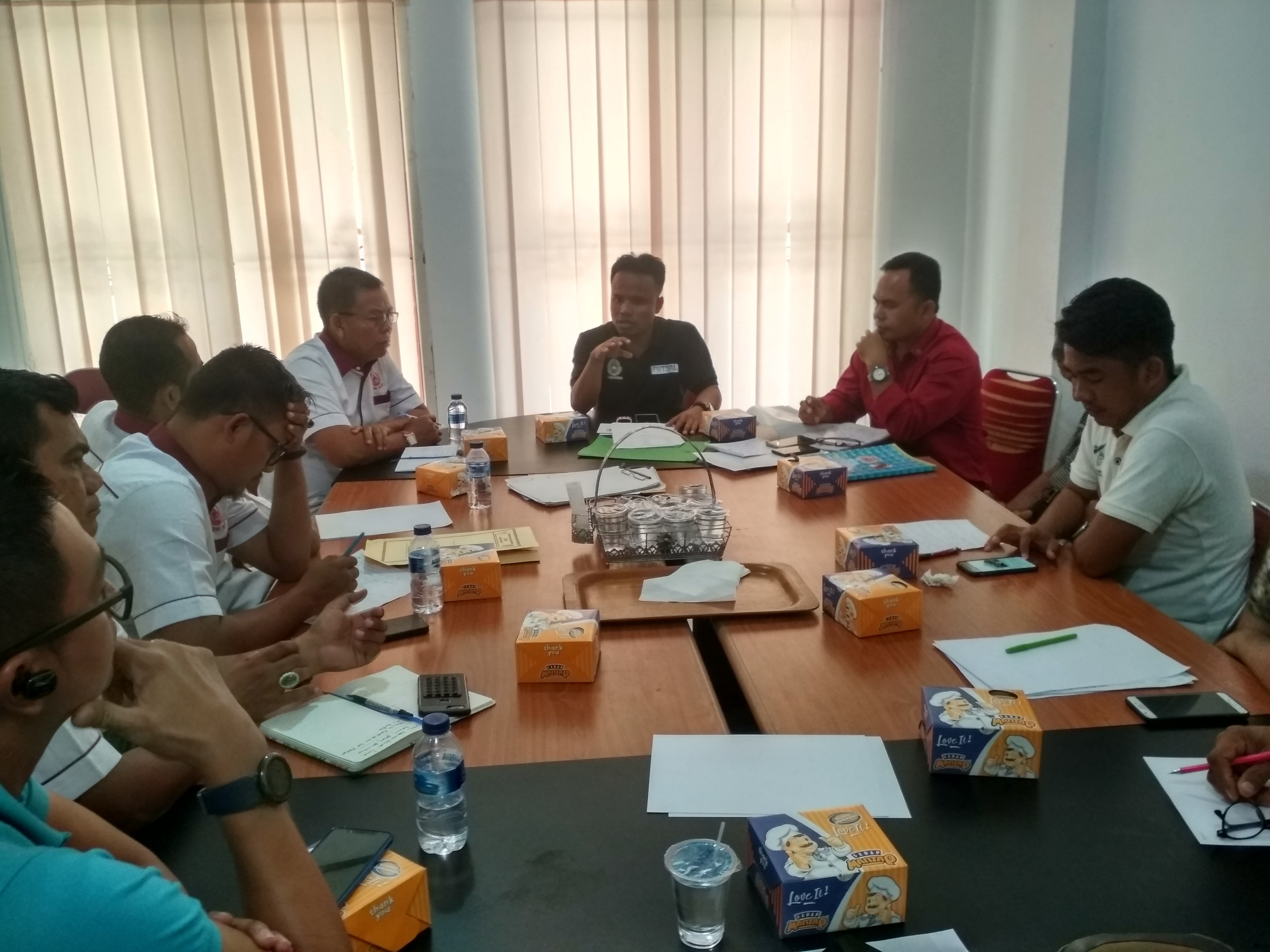 Ingin Adakan Porkab Rohil, KONI Rohil Kunjungi KONI Pekanbaru