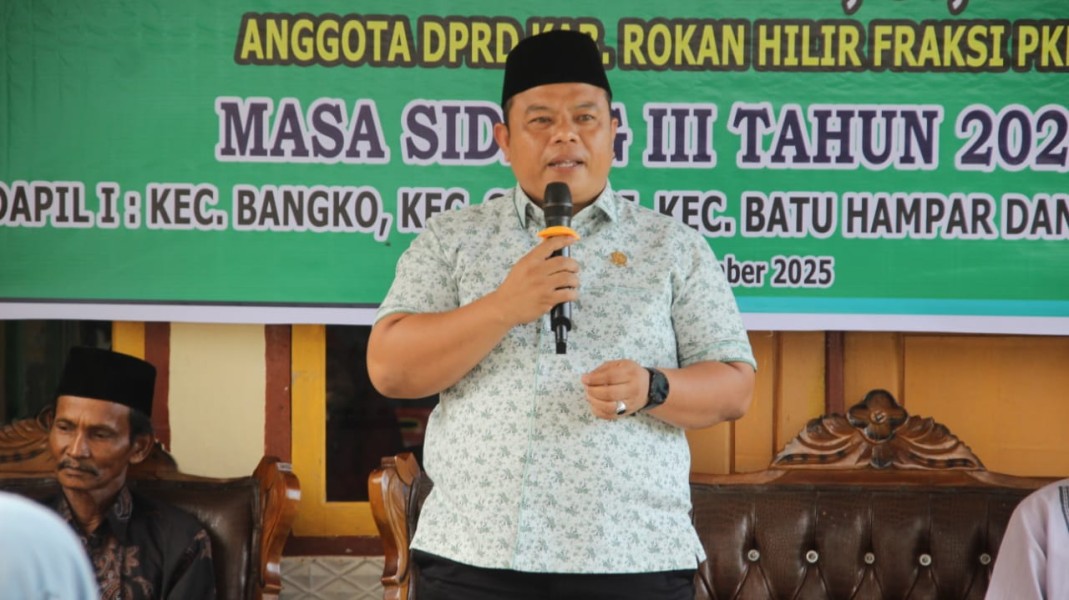Anggota DPRD Rohil MSP Gelar Reses di Bagan Jawa