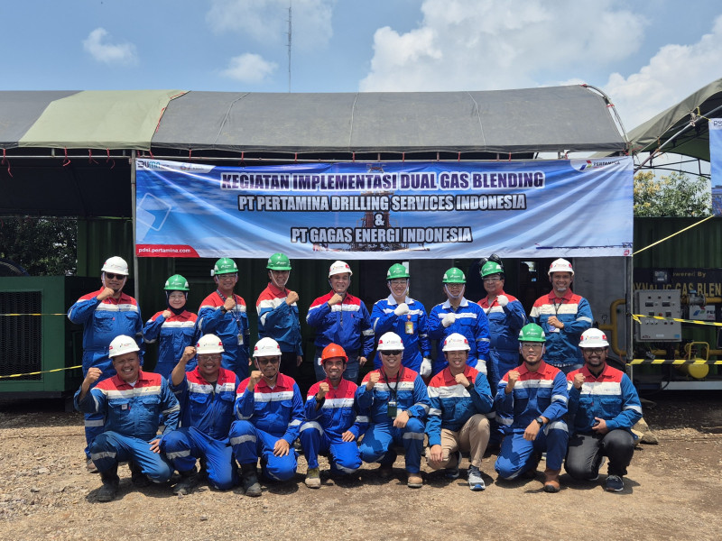 Sinergi Subholding Pertamina, Pertamina Drilling dan PGN Gagas Implementasikan Dynamic Gas Blending System untuk Pengeboran Minyak