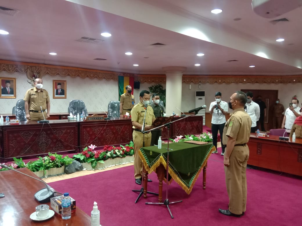Erick Oktavianda Jabat Kabag Umum Sekretariat DPRD Riau