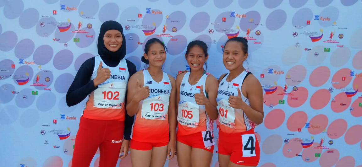 Atlet Atletik Putri Riau Sumbangkan Medali Emas di SEA Youth Filiphina