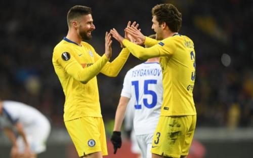 Bantai Dynamo Kiev, Chelsea Melaju ke Perempatfinal Liga Eropa 2018-2019
