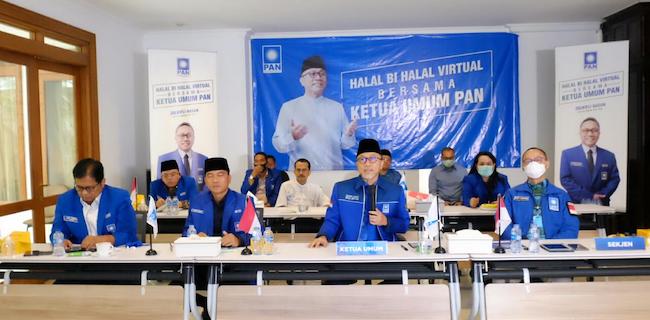 PAN Tegaskan Sikap Saat Gelar Halal Bihalal Virtual