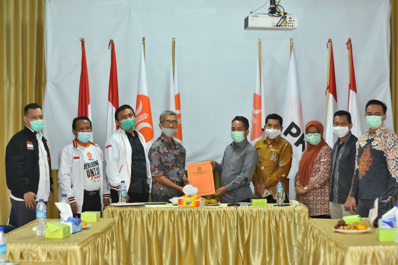 Bangun Sinergi , Komisioner KPU Kunjungi DPD PKS Pekanbaru 