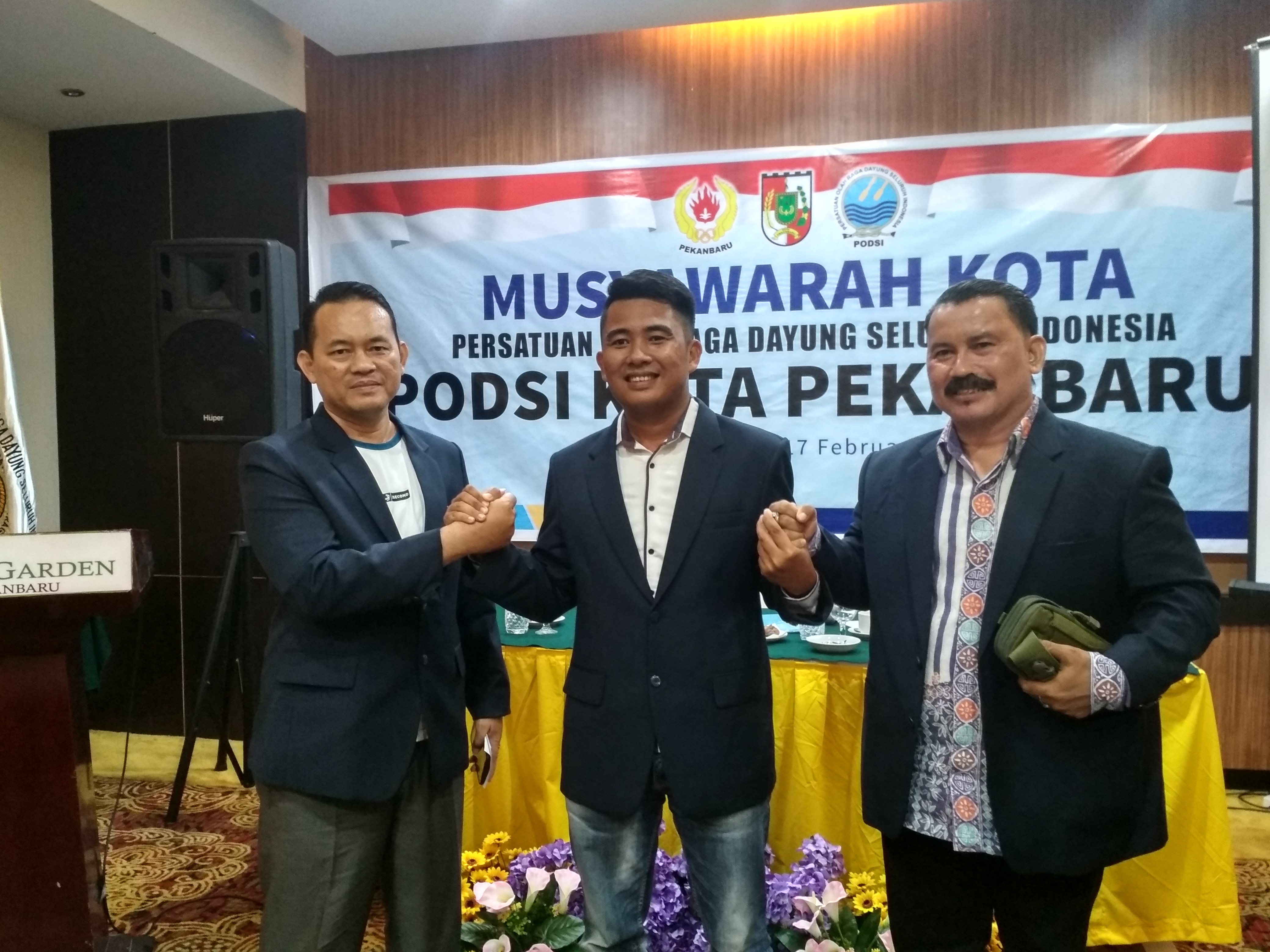 Muskot PODSI Pekanbaru, Agus Triono Terpilih Aklamasi