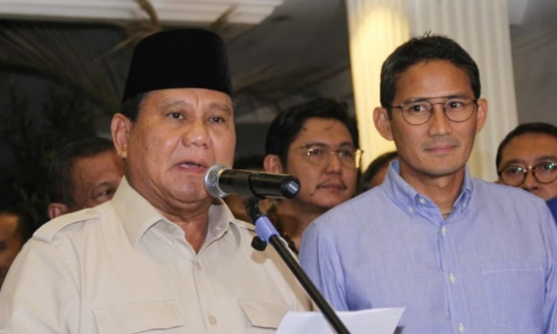Prabowo-Sandi Tak Akan Hadiri Penetapan Pemenang Pilpres di KPU