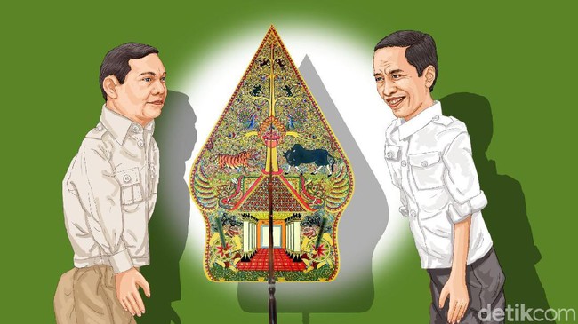 Plus Minus Jokowi-Ma'ruf Amin vs Prabowo-Sandiaga Uno