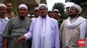 Umumkan Batal Pulang, Rizieq Shihab Singgung PK Ahok