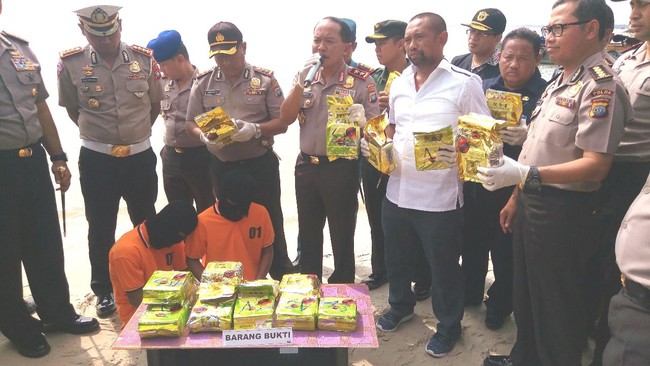 Polisi Tangkap Nelayan Palsu Penyelundup 18 Kg Sabu