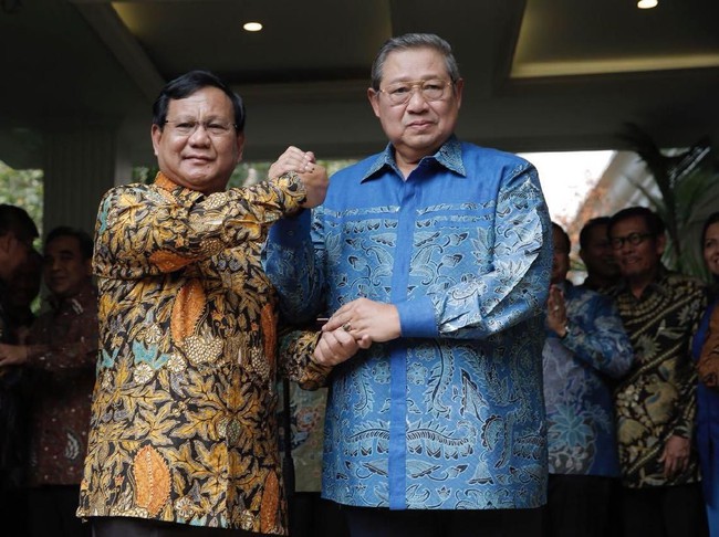 Ini yang Dibahas Prabowo dan SBY dalam Pertemuan di Kuningan