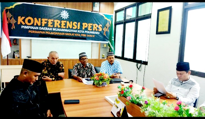 Pimpinan Daerah Muhammadiyah Kota Pekanbaru Siapkan 10 Titik Sholat Idul Fitri di Pekanbaru