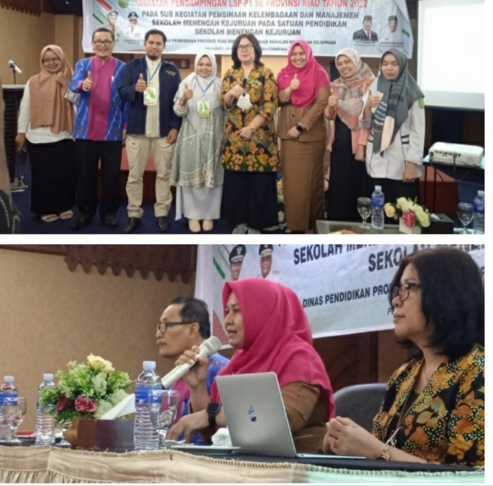 Pendampingan Tahap 2, Disdik Riau Siapkan 15 Sekolah Ini Dirikan LSP P1
