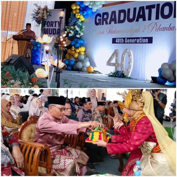 337 Siswa SMK Muhammadiyah 2 Pekanbaru Diserahkan ke Orangtua, Kepsek: Selain Kompeten, Soft Skill Dibutuhkan di Dunia Kerja