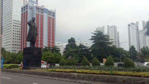 Patung Jenderal Sudirman Kini Sudah Tidak Bolong