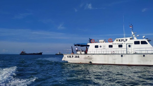 Kemenhub Kawal Kapal Tanker Berbendera Thailand yang Kandas di Laut Kepri