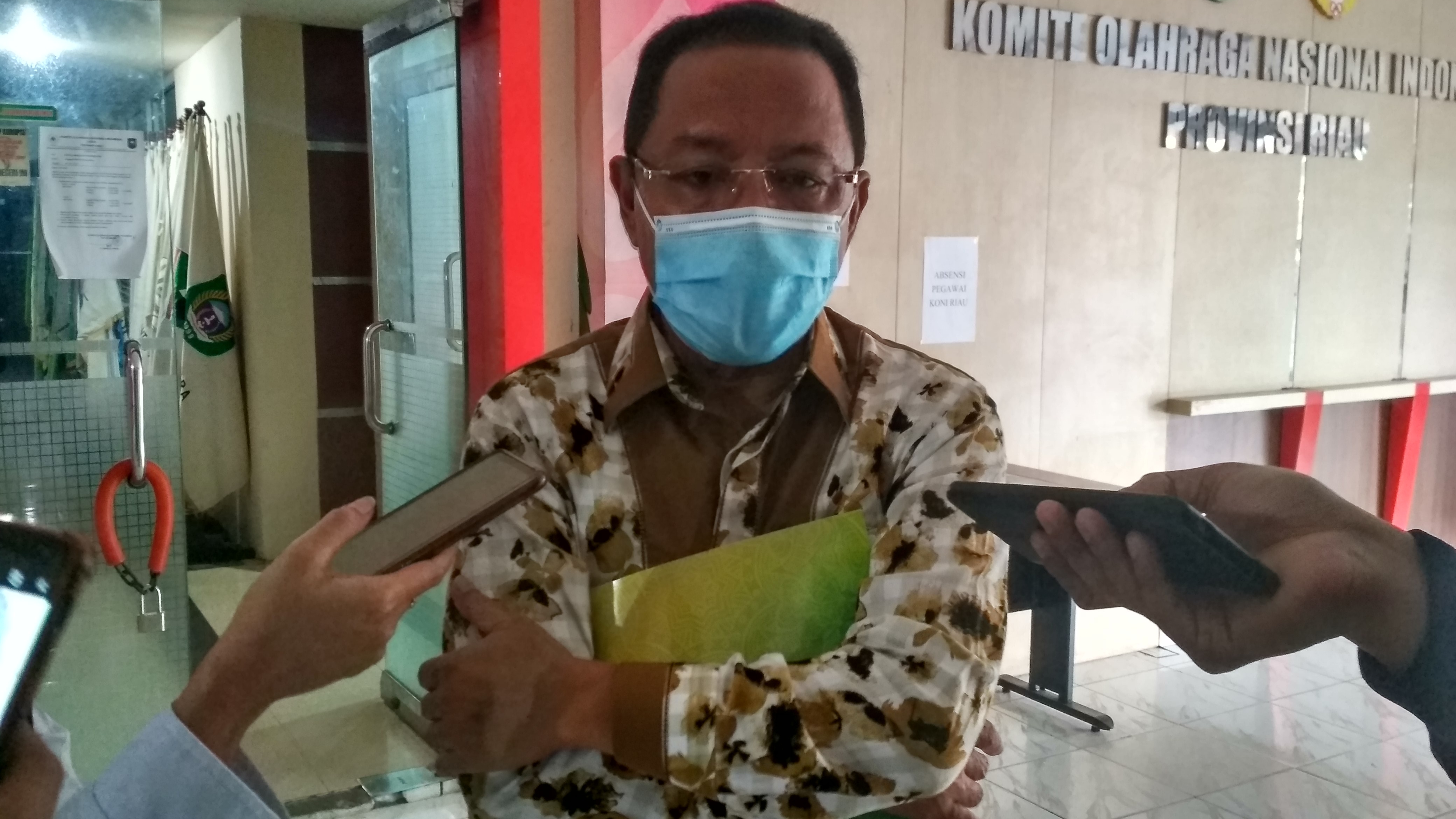 KONI Riau Akan Tes Swab Atlet dan Pelatih Jelang TC, Emrizal: Tinggal Tunggu Jadwal