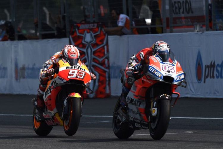 Dovisioso Mau Jegal Marquez Raih Juara Dunia di 