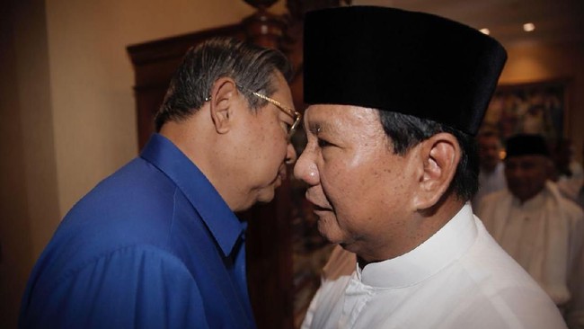 Diusung SBY, Prabowo: Saya Tersanjung dan Merasa Sangat Dihormati