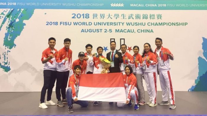 Natalie Chriseda Tanasa Raih Emas Kedua Bagi Indonesia di FISU World University Wushu Championship