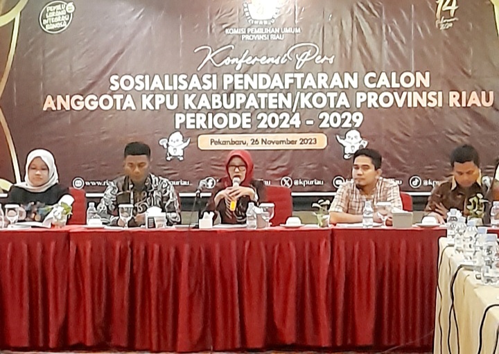 Seleksi Calon Anggota KPU Kabupaten Kota di Riau Dibagi 3 Zona. Ini Wilayah dan Jadwal Penerimaannya